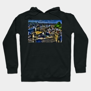 Quayside Rooftops At Newcastle Upon Tyne Hoodie